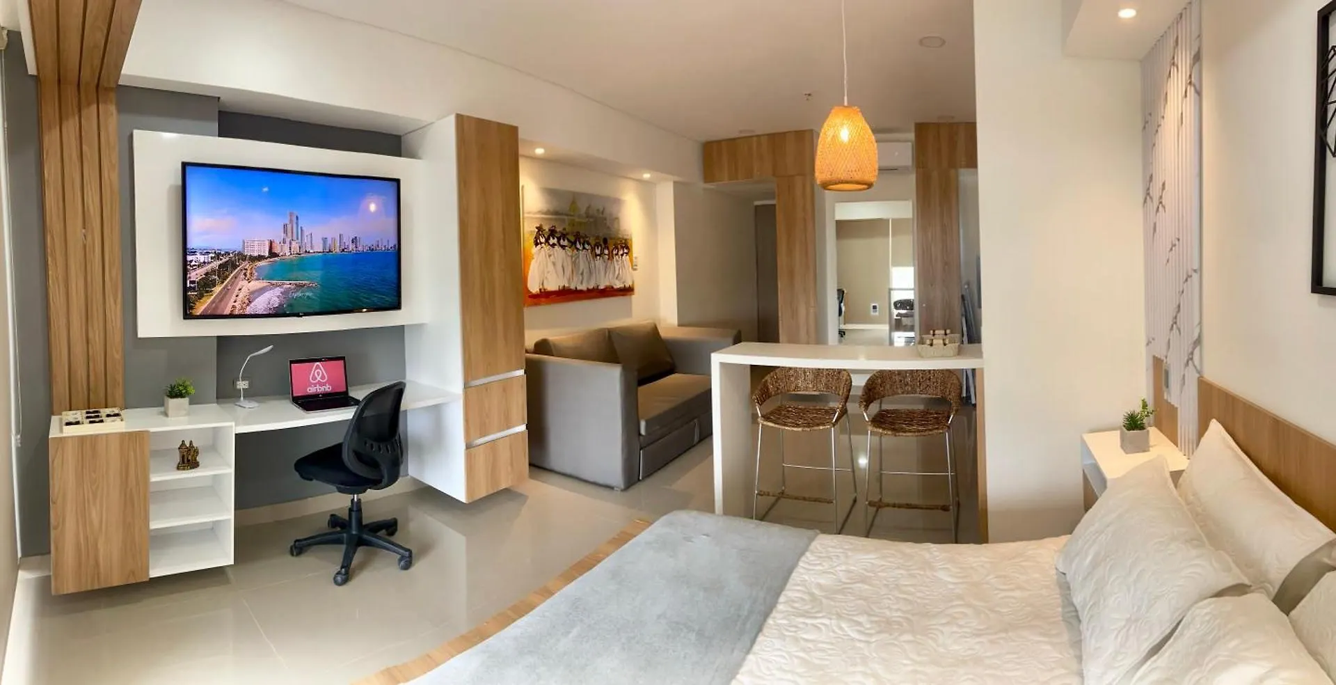 Moderno Apartasuite Cartagena Beach Vista Piscina, Cienaga Y Aeropuerto 0*,  Colombia